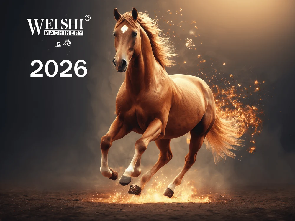 Weishi поздравляет Вас с наступающим 2026 годом и рождеством!